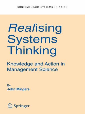 cover image of Realising Systems Thinking